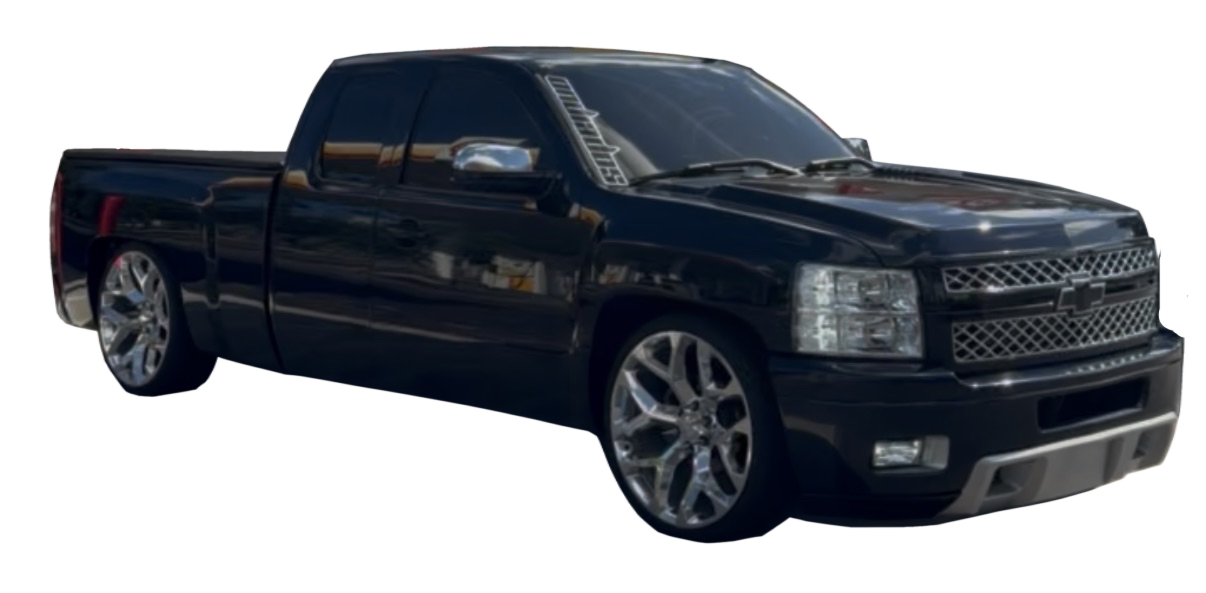 Detailed truck side